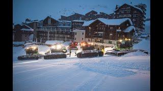 ️ PISTENBULLY 600 LTD, 600 LEVEL RED , 400 PARK : DAMAGE À VAL THORENS