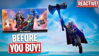 *NEW* GODS OF THUNDER PACK | Reactive Tests | Compatibility Issues? (Fortnite Battle Royale)