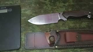 Cuchillo BA-KOR potente y robusto acero DC53.