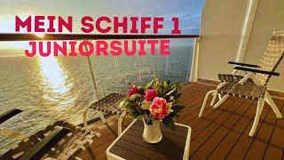 Mein Schiff 1 & 2 - Juniorsuite 10088 - Kabinenrundgang