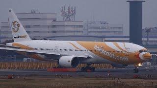 NokScoot Boeing 777-200ER HS-XBC Takeoff from NRT16R