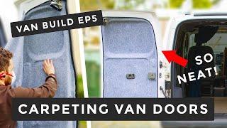 How To Carpet Van Doors