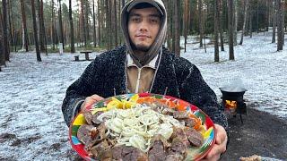 Қазақша Бешбармақ !Traditional Kazakh dish Beshbarmak!