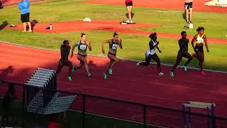 Women's 100m Final Heat 1 Pure Athletics Spring Invitational 2023