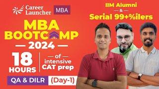 Complete DILR & QA Revision for MBA Exams | MBA Bootcamp Day-1 | CAT 2024 Preparation