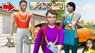 ДЕНЬ РОЖДЕНИЯ СКУЛБОЙ, НО МАМА УМЕРЛА!  ЧТО ПОДАРИЛА ВИКА  SchoolBoy Runaway ОБНОВЛЕНИЕ ЧИТЫ