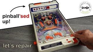 Tomy ATOMIC Pinball Game from 1979 - Can I REPAIR it?