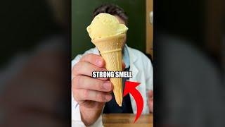 I tested an ice cream that has a strong smell?!