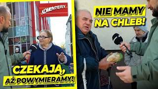 POTWORNA BIEDA POLAKÓW! Emeryci grzebią w śmietnikach! | Komentery