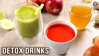 Easy Detox Drink Recipes | Detox Drink To Flush Out Toxins | #DetoxSmoothie #DetoxTea & #DetoxSoup