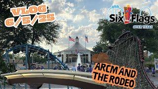 First Ever time at Over Texas || Six Flags Over Texas VLOG 6/5/25 || Everything's bigger in Texas