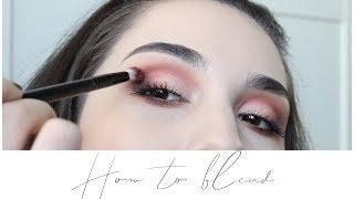 TUTORIAL: Cum să difuzezi fardurile pas cu pas | How to blend