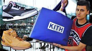 HYPEBEAST SHOPPING KITH LA! LEBRON JAMES 15! BEST KITH STORE? (LA VLOG)