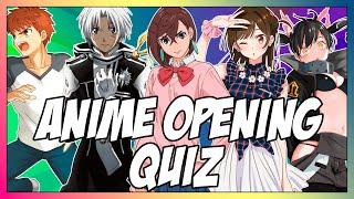 Anime Opening Quiz #8 - 50 Songs to Guess!