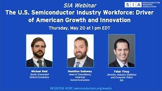 SIA Webinar - The U S  Semiconductor Industry Workforce: Driver of American Growth and Innovation