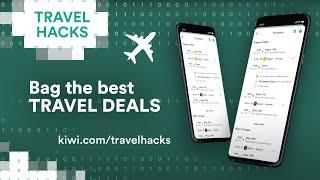 Download the KIWI.COM APP the get the best travel deals around