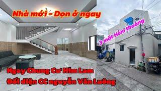 SIÊU PHẨM QUẬN 6, Nhà mới dọn vào ở ngay, hẻm 240 Nguyễn văn luông, Quận 6, 4 tỷ 500.