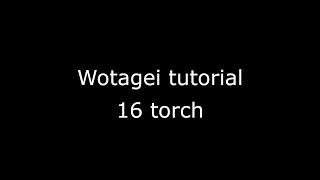 【Wotagei tutorial】How to do 16 torch?【ヲタ芸】