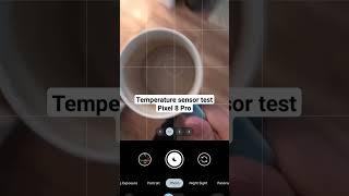 #Google #Pixel8Pro temperature sensor test