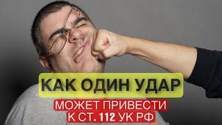 Случайно сломал челюсть // 112 УК РФ // Прекращение дела по средней тяжести вреда здоровью // драка