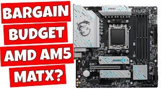 BEST BUDGET AM5 MATX MSI B650M Gaming Plus WiFi 6E