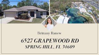 Low Maintenance Living in Spring Hill, Florida | Walk Through Tour of 6527 Grapewood Rd