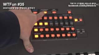 [WTFun]35 박홍기의 신디플레이35 -  MONTAGE ARP Rhythm changing