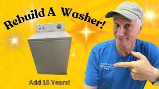 How to Rebuild an Old-School Whirlpool Planform Washing Machine!