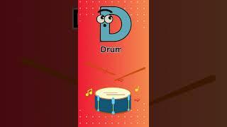 D for 5 words l D for dog l D for drum lD for duck.....,