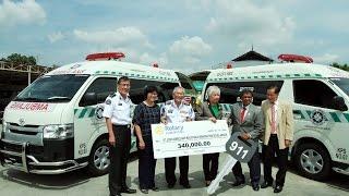 Two new ambulances, thanks to Rotarians