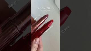 Charlotte Tilbury Hollywood Icon Lipsticks ft. Rose to Fame & Hollywood Vixen ️