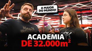 MAIOR ACADEMIA DO MUNDO: RAFA MINI MAN FAZ TOUR COMPLETO NA NOVA IRONBERG