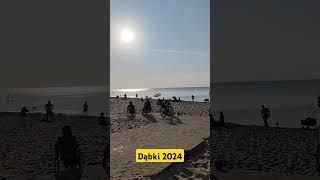 Słoneczny wrześniowy weekend na plaży w Dąbkach ️ #dąbki #morze #bałtyk #plaża #lato#lato2024