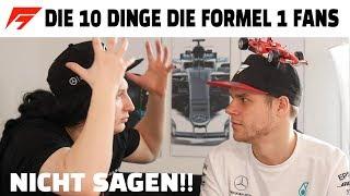 DIE 10 DINGE, DIE FORMEL 1 FANS NICHT SAGEN