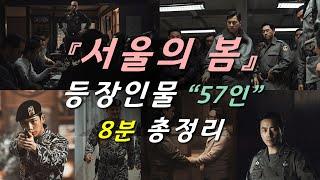 [8분 완성] 서울의 봄, 57명의 등장인물 빠른 총정리!!