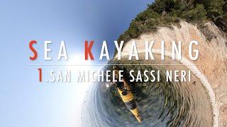 360 4K  Sea Kayaking  Day 5  1. San Michele molo Sassi Neri  31.7.2020