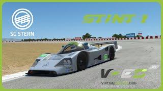 Virtual Racing VRES 2024 8h Riverside - Mercedes C11 - Start