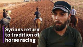 Syrians seek solace in ancient tradition of horse racing