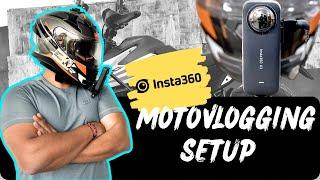 BEST MOTOVLOGGING SETUP | DIY | INSTA360 X3