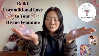 Unconditional Love to Your Divine Feminine  | Twin Flame | Reiki Energy & Sound Healing