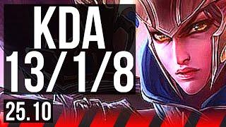 QUINN vs JAYCE (TOP) | Rank 3 Quinn, 13/1/8, Legendary, 900+ games | KR Challenger | 25.10