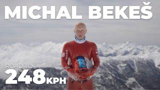 SPEED SKIING 248,55 kph  - EXTREME SPEED - NATIONAL SPEED SKI RECORD OF SLOVAKIA