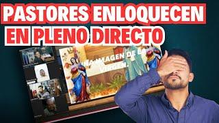Me suben al directo y los pastores enloquecen en vivo 
