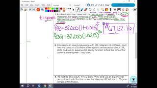 Exponential Growth & Decay CA2425