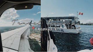 travel diaries | explore canada w/ me (roadtrip to Ottawa, boat tours, exploring toronto & more)