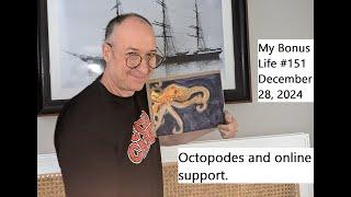 MBL#151. Octopodes and online support.  Nicole Hanusek's artwork.