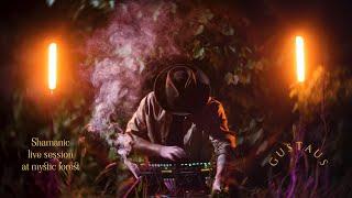 Gustaus. Shamanic live session at mystic forest 2024