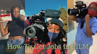 How To Get Jobs In The Film Industry