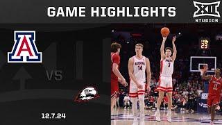 Southern Utah vs. Arizona Game Highlights | 2024-25 Big 12 Men’s Basketball