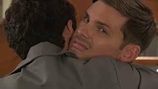 Hollyoaks: Ste and Rex 2nd kiss/ Ste plays him